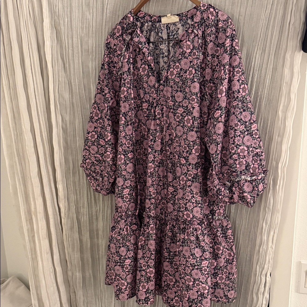 Melloday Pink floral dress